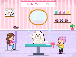 The Groomer: First visit to Gigi. So. Fluffy.